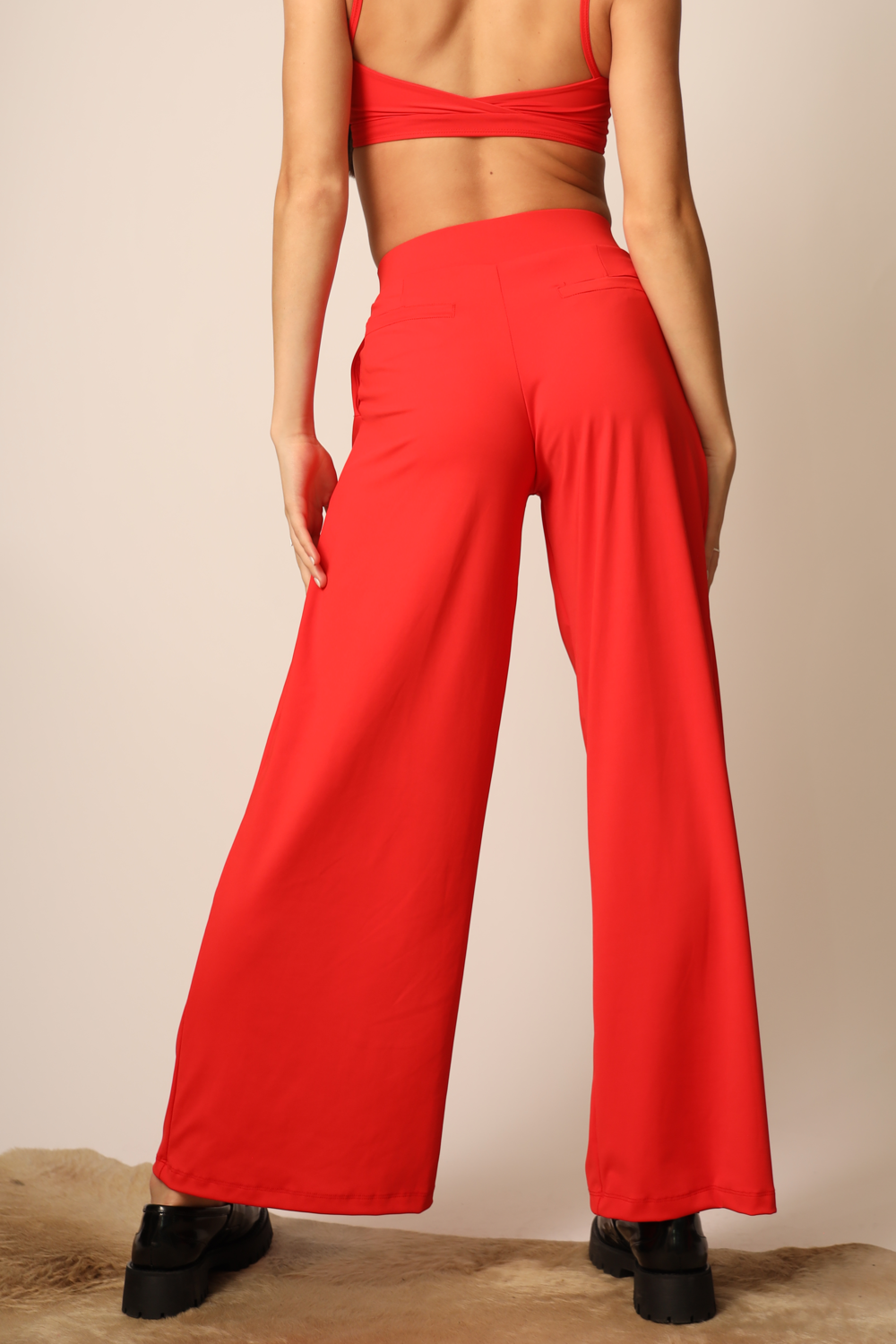 Uncommon Trousers - Cherry - FINAL SALE